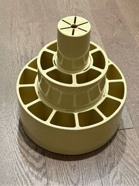 Vintage 1980s Concord rotating lazy Susan tool art supplies desk organizer caddy